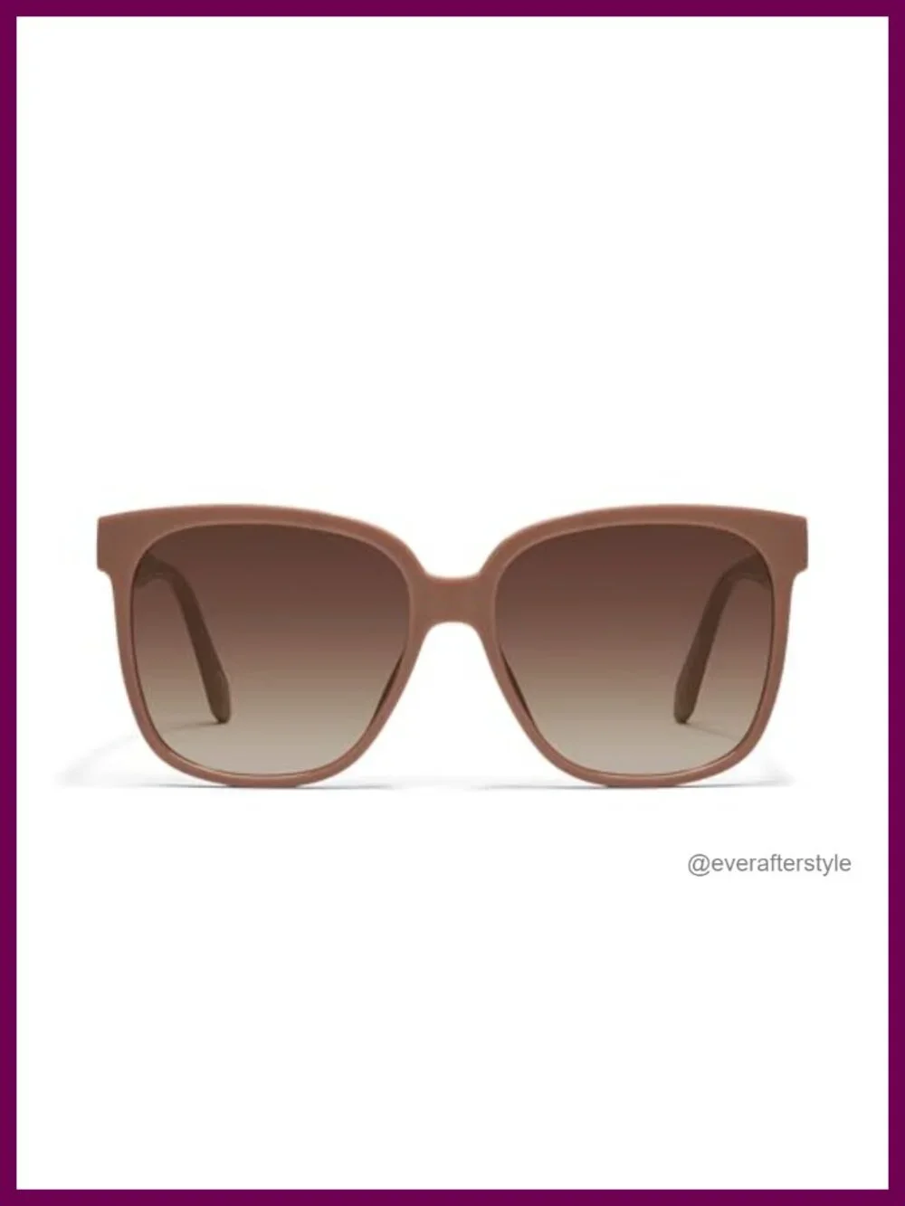 Square Sunglasses Women Non Polarized UV Protection Gradient Lens